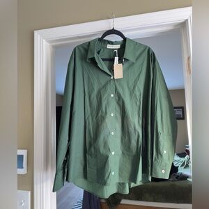 Madewell X Donni Poplin Shirt